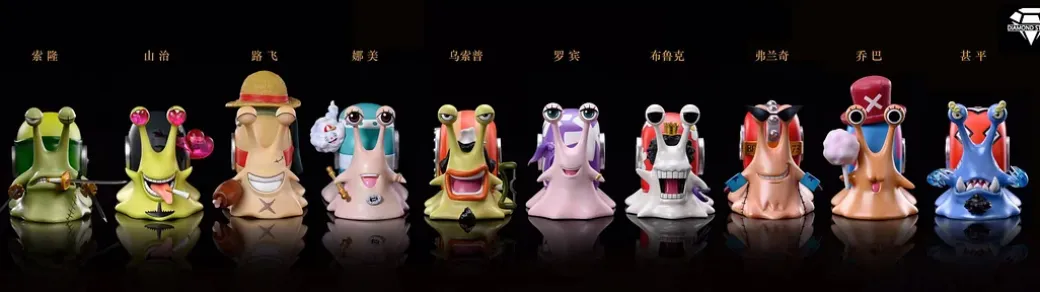 Den Den Mushi of Chopper/Franky/Jinbe - ONE PIECE Statue - Diamond Studios