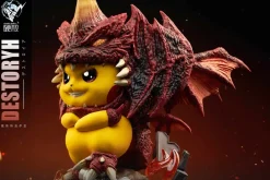Destoroyah Cosplay Pikachu - Pokemon Godzilla Resin Statue - HARD SHELL Studios