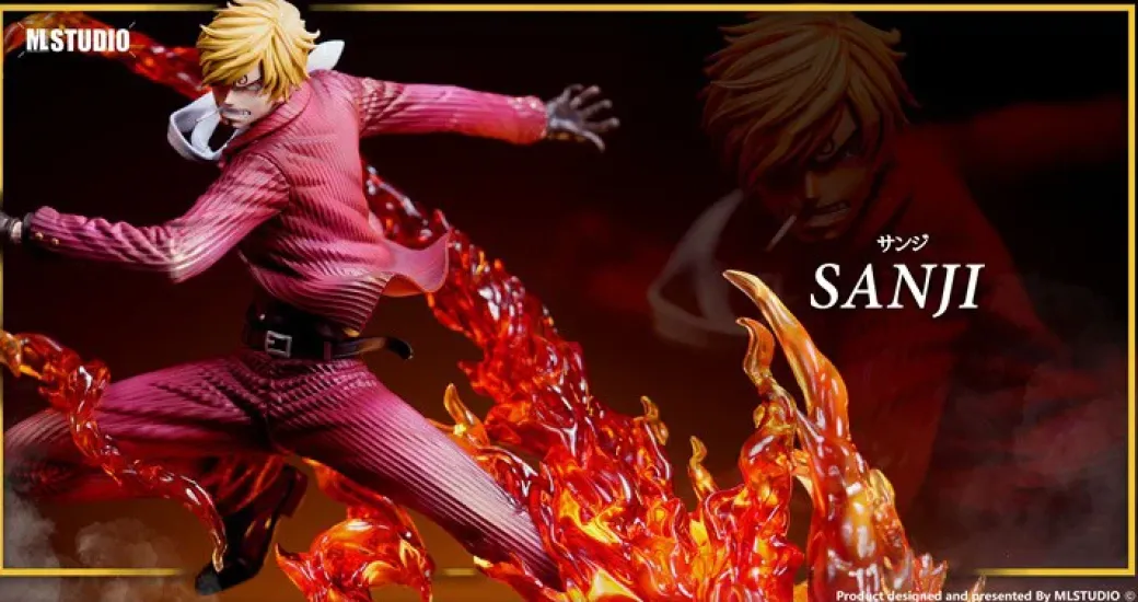 Diable Jambe Sanji - ONE PIECE Resin Statue - ML Studio