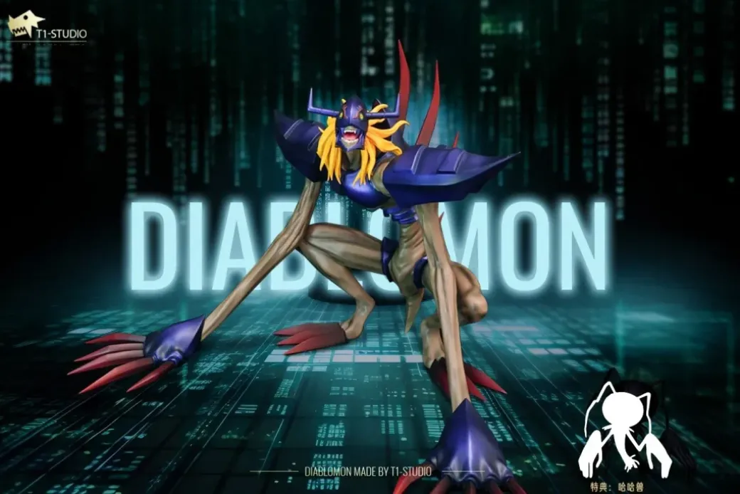 Diaboromon - Digimon Resin Statue - T1 Studios