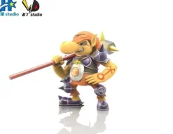 Digimon Frontier Series 002 Grottemon - Digimon Resin Statue - HuanXing Studios