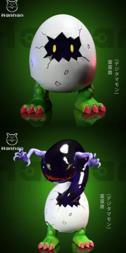 Digitamamon - Digimon Resin Statue - Hanhan-Studio