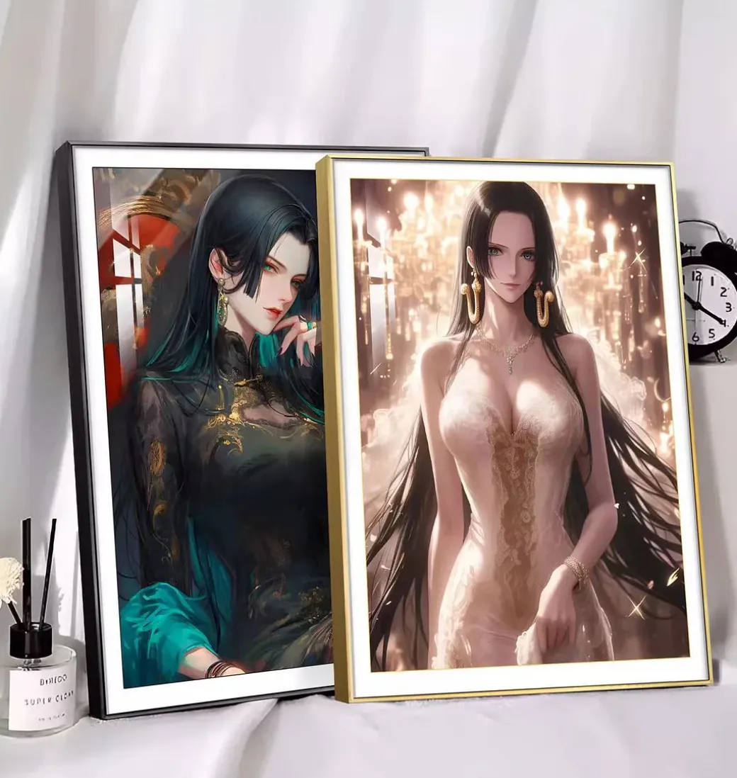 Dinner Ver. Boa Hancock Decorative Painting - ONE PIECE Decorative Painting - AMaoHuaShe Studio