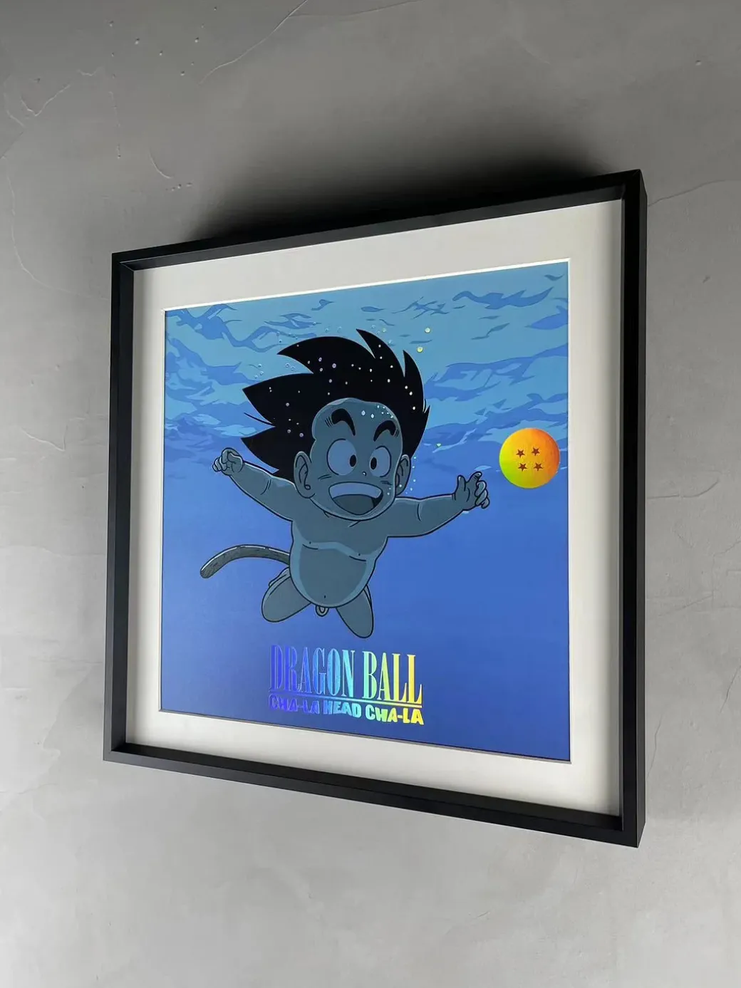 DMP-005 CHA-LA HEAD-CHA-LA Decorative Painting - Dragon Ball Decorative Painting - Drunky Monkey Crew Studio