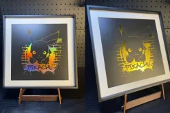 DMP-004 Pikachu Decorative Painting - Pokemon Decorative Painting - Drunky Monkey Crew Studio