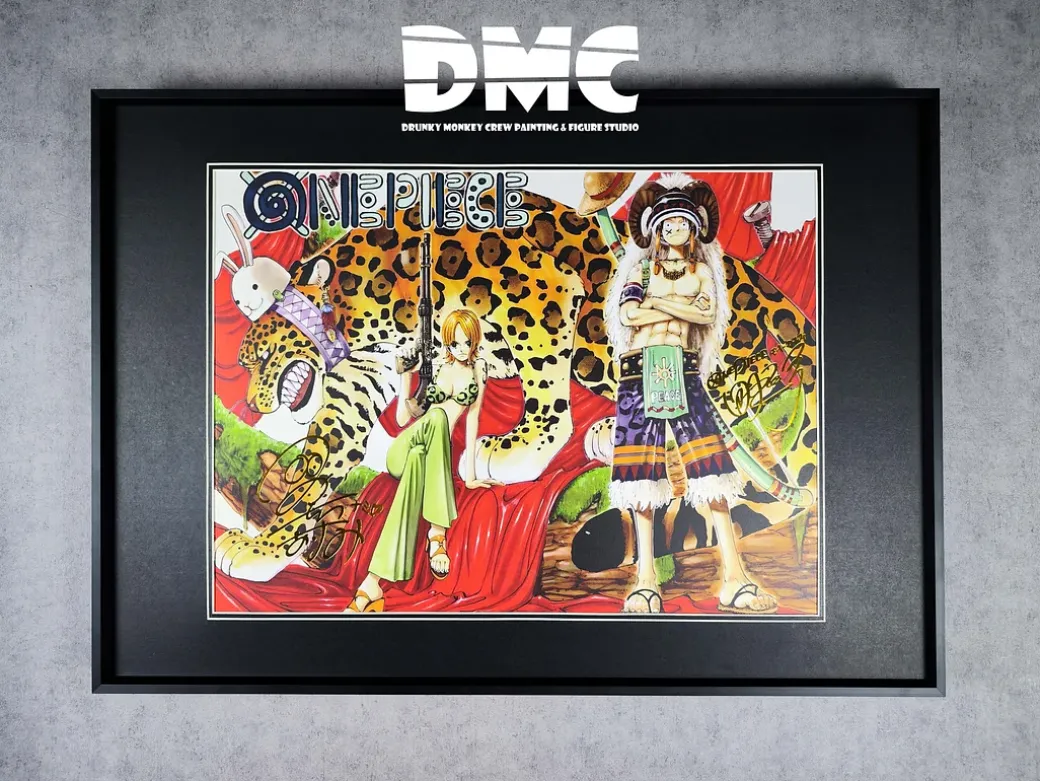 DMTS-001 Cover Page of Chapter 175 Release Monkey D. Luffy & Nami Decorative Painting - ONE PIECE Decorative Painting - Drunky Monkey Crew Studio