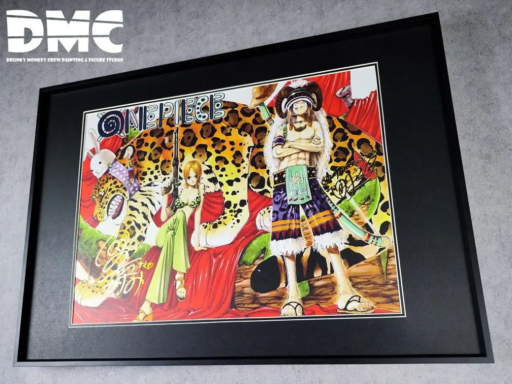 DMTS-001 Cover Page of Chapter 175 Release Monkey D. Luffy & Nami Decorative Painting - ONE PIECE Decorative Painting - Drunky Monkey Crew Studio