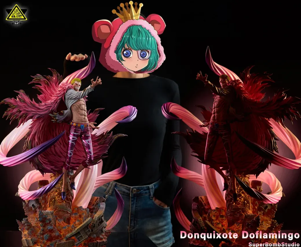 Donquixote Doflamingo - ONE PIECE Resin Statue - Super Bomb Studio