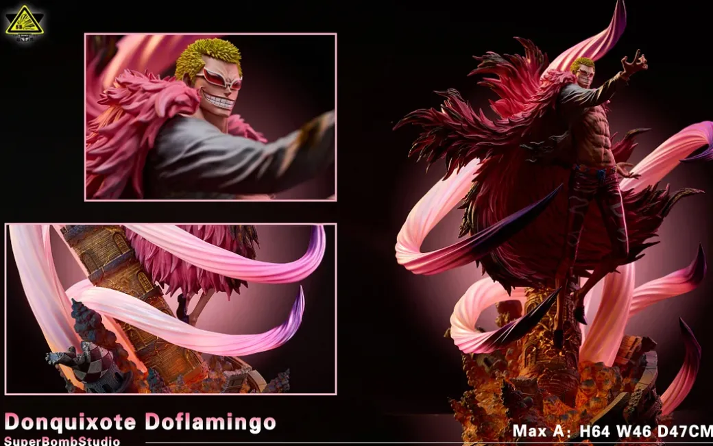 Donquixote Doflamingo - ONE PIECE Resin Statue - Super Bomb Studio