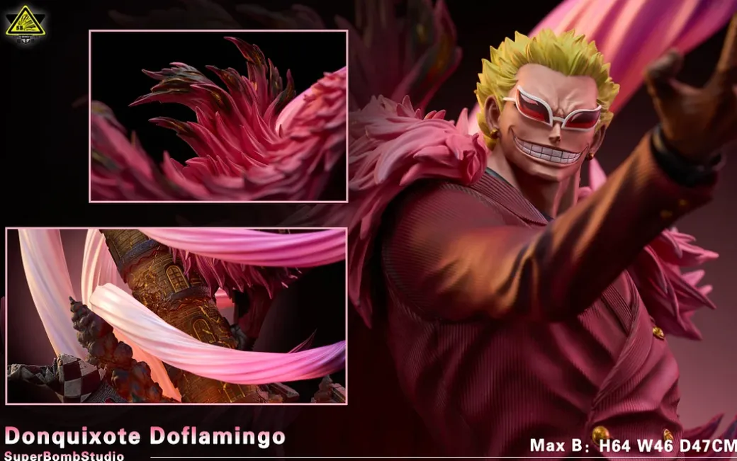 Donquixote Doflamingo - ONE PIECE Resin Statue - Super Bomb Studio