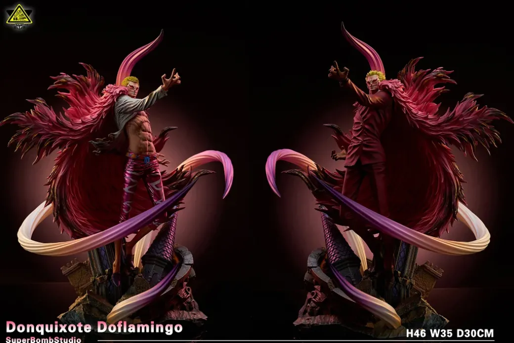 Donquixote Doflamingo - ONE PIECE Resin Statue - Super Bomb Studio