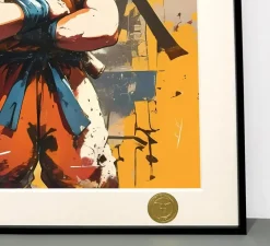 Doodle Son Goku Decorative Painting - Dragon Ball - H-TWO Studio