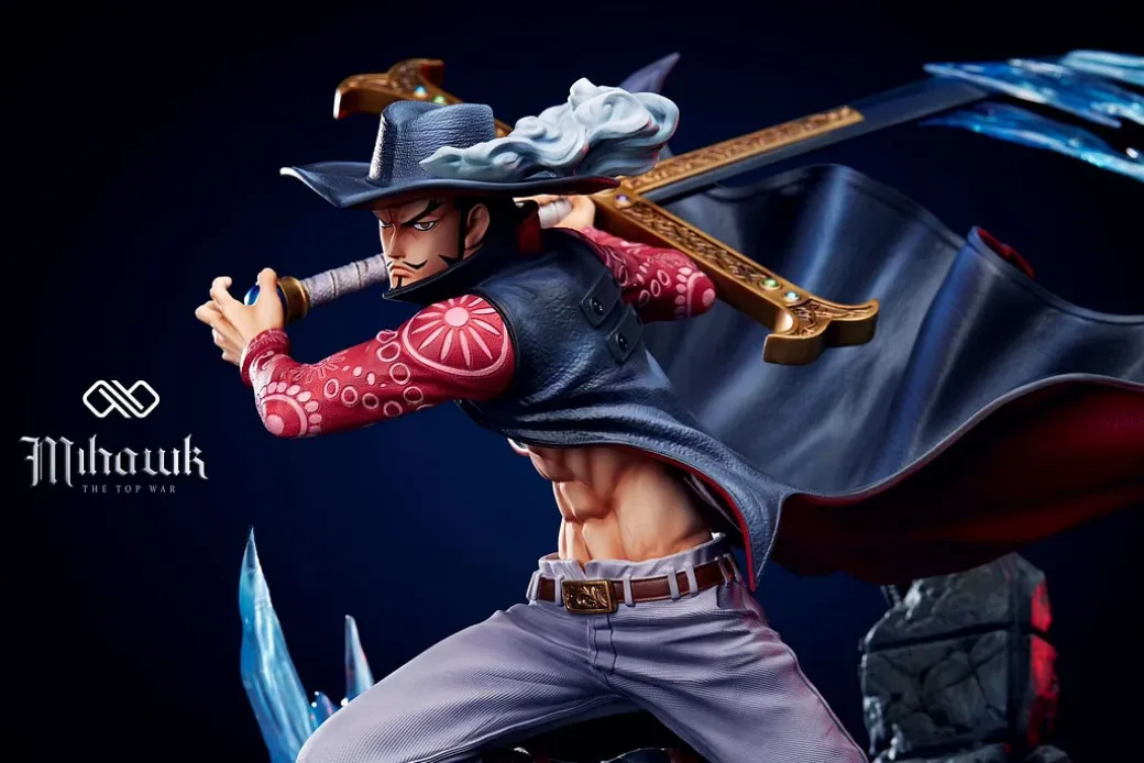 Dracule Mihawk & Bartholemew Kuma - ONE PIECE Resin Statue - Unlimited Studios