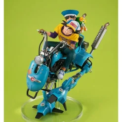 Dragon Ball Z Desktop Real McCoy EX Ver. Son Goku & Son Gohan on Robot - Dragon Ball Official Statue - MegaHouse