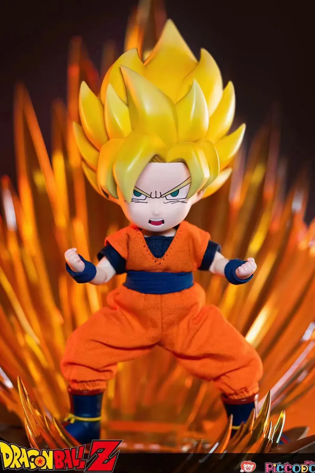 Dragon Ball Z Super Saiyan Son Goku - Dragon Ball Statue - Piccodo Action Doll