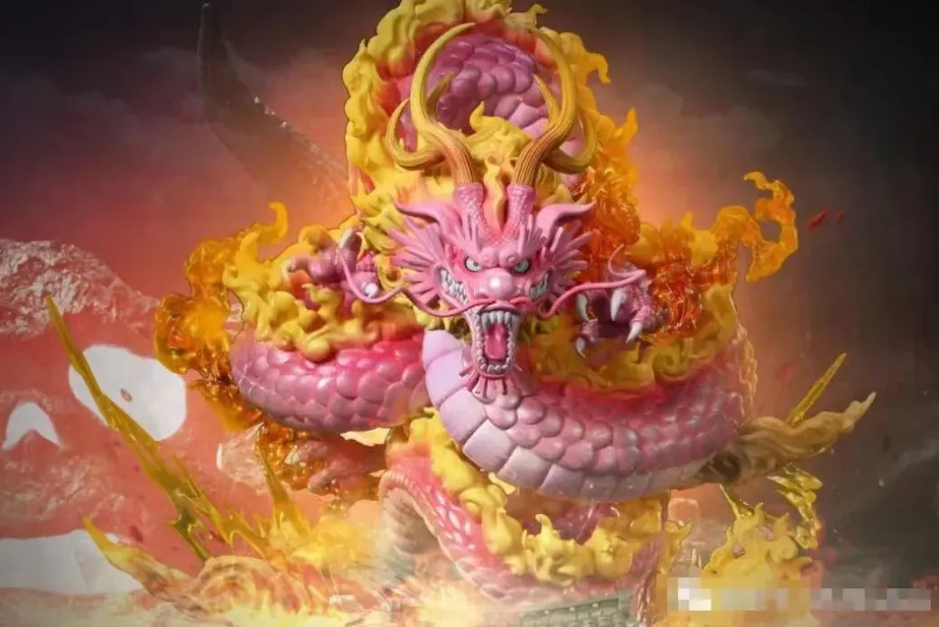 Dragon Form Kozuki Momonosuke - ONE PIECE Resin Statue - G5 Studios