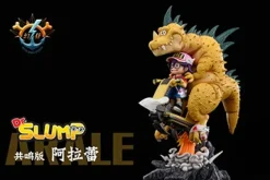Dragon Knight Arale Norimaki & Son Gohan - Dr. Slump Dragon Ball Resin Statue - HZ-Studios