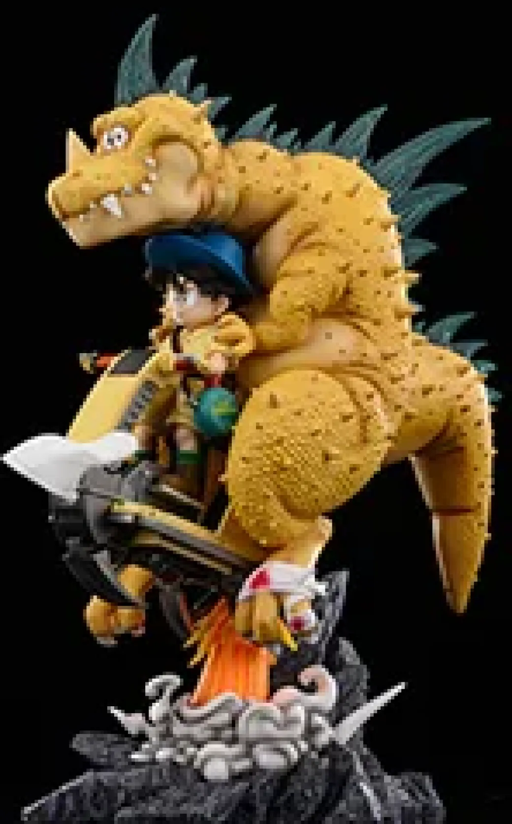 Dragon Knight Arale Norimaki & Son Gohan - Dr. Slump Dragon Ball Resin Statue - HZ-Studios