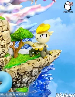 Dragon Type Family - Pokemon Resin Statue - EGGS Studios