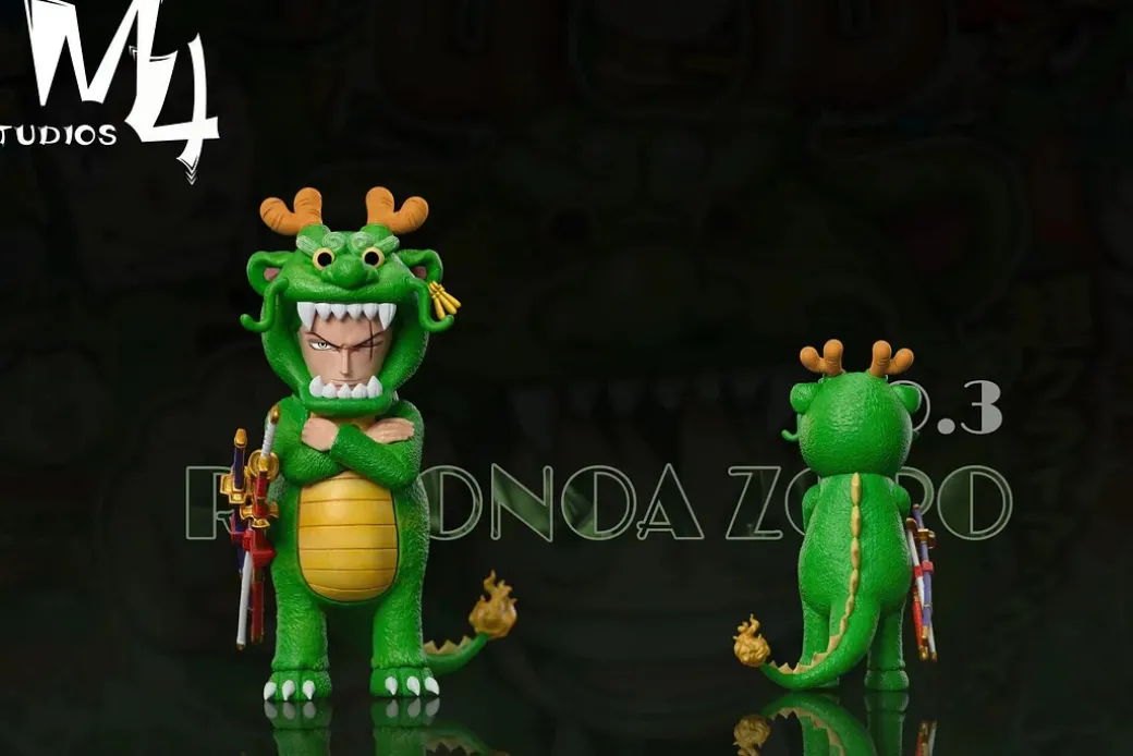 Dragon Year Cosplay Roronoa Zoro - ONE PIECE Resin Statue - M4 Studios