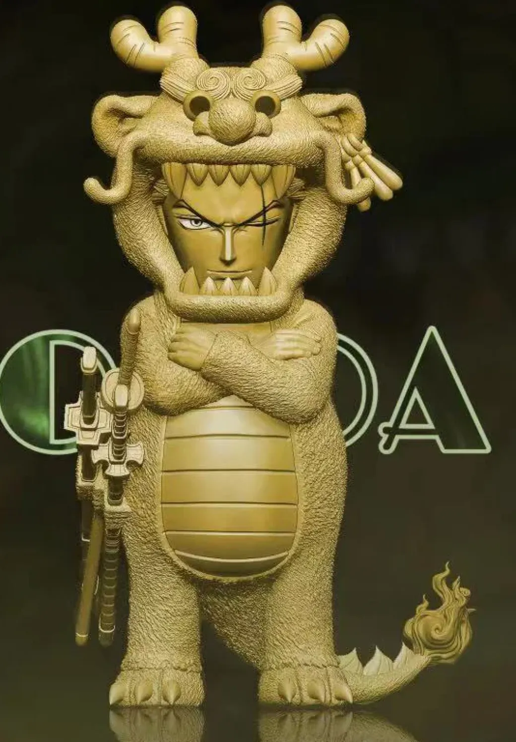 Dragon Year Cosplay Roronoa Zoro - ONE PIECE Resin Statue - M4 Studios