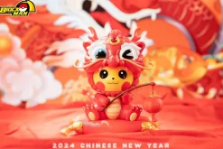 Dragon Year Dragon Cosplay Pikachu - Pokemon Resin Statue - Block Man Studio