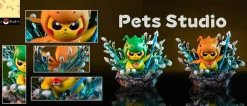 Dragonite Cosplay Pikachu - Pokemon Resin Statue - Pets Studio