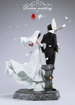 Dream Wedding of Eren Yeager & Mikasa Ackerman - Attack On Titan Resin Statue - LC-Studios
