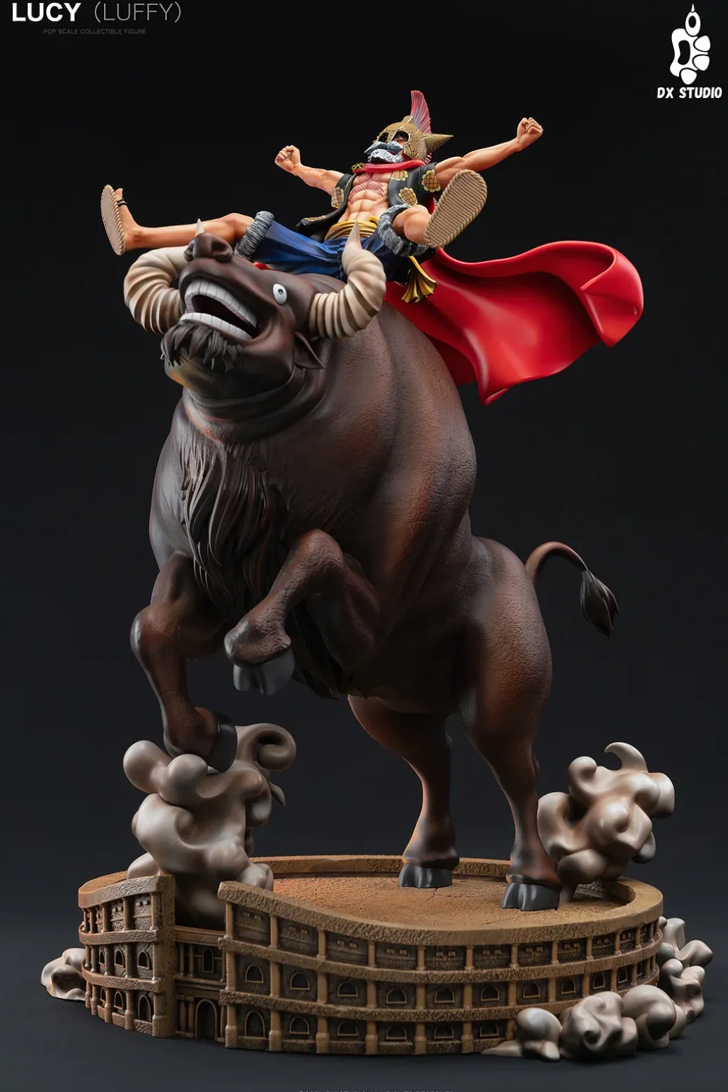 Dressrosa Arc Riding Bull Monkey D. Luffy - ONE PIECE Resin Statue - Dx Studio