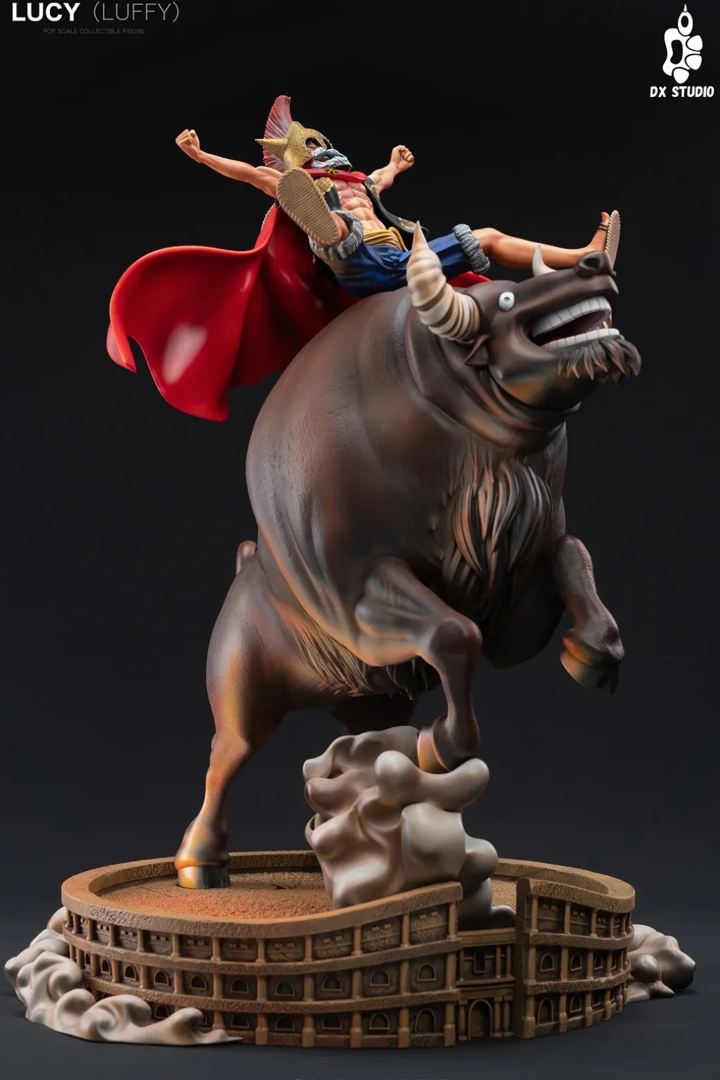 Dressrosa Arc Riding Bull Monkey D. Luffy - ONE PIECE Resin Statue - Dx Studio