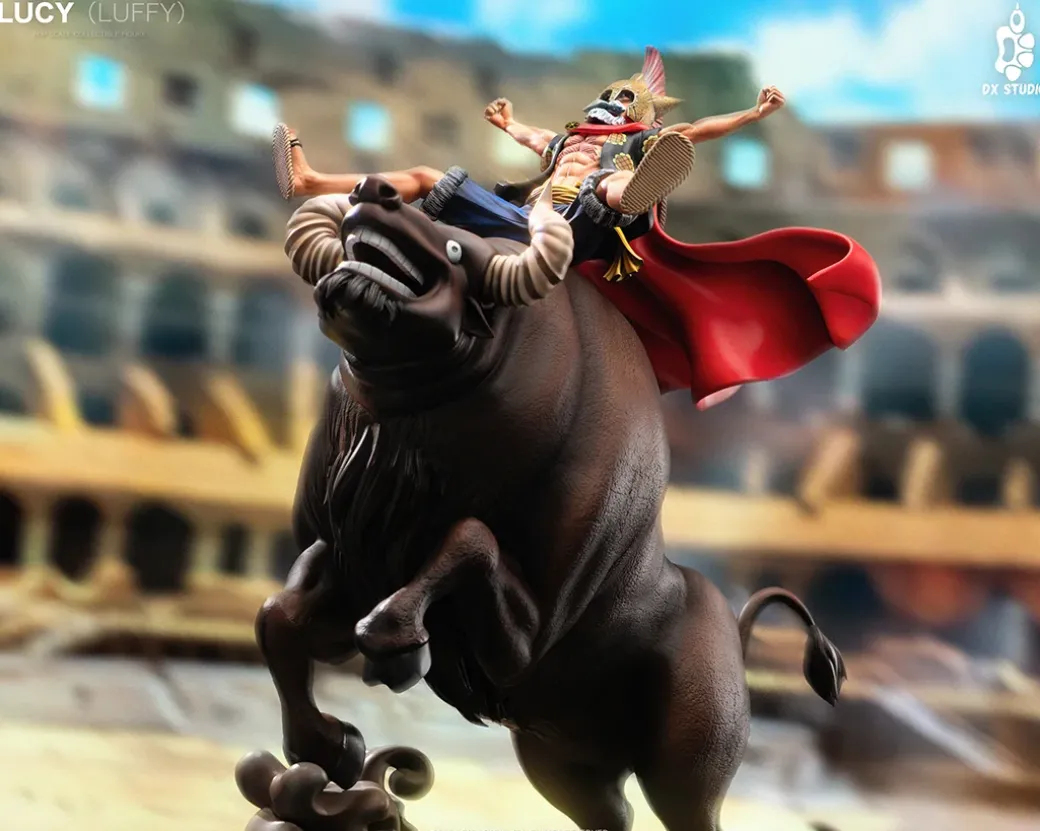 Dressrosa Arc Riding Bull Monkey D. Luffy - ONE PIECE Resin Statue - Dx Studio