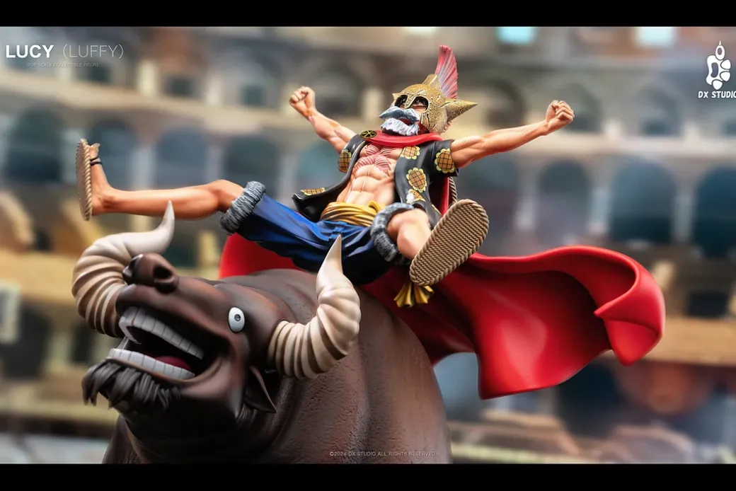 Dressrosa Arc Riding Bull Monkey D. Luffy - ONE PIECE Resin Statue - Dx Studio