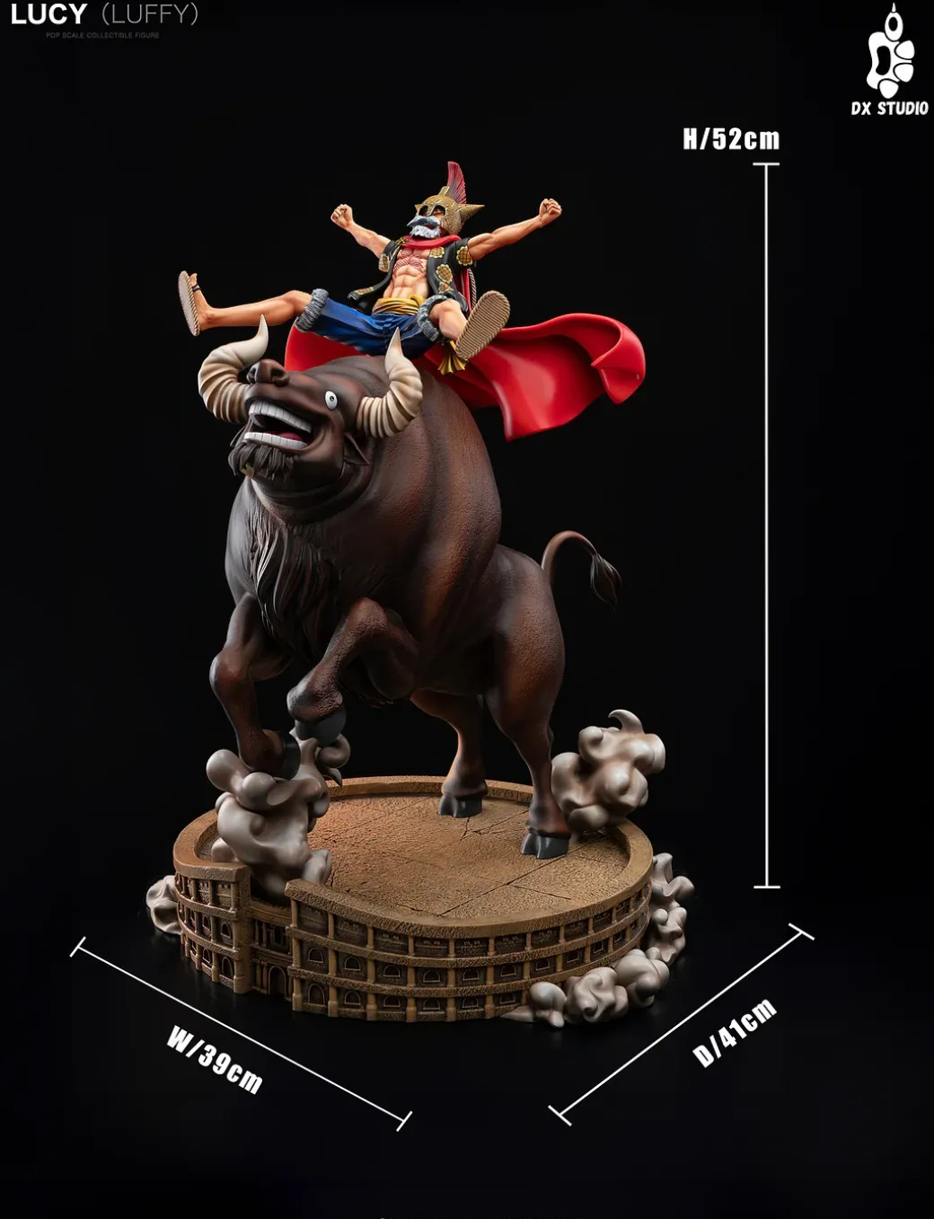 Dressrosa Arc Riding Bull Monkey D. Luffy - ONE PIECE Resin Statue - Dx Studio