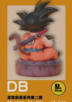 Drinking Milk Tea Son Goku - Dragon Ball Resin Statue - Poker-Studios