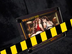 DSCC-001 Card Collection Series Aerith Gainsborough & Tifa Lockheart 3D Card Stand Display - (FF7) Final Fantasy VII - Dorobou Neko Studio