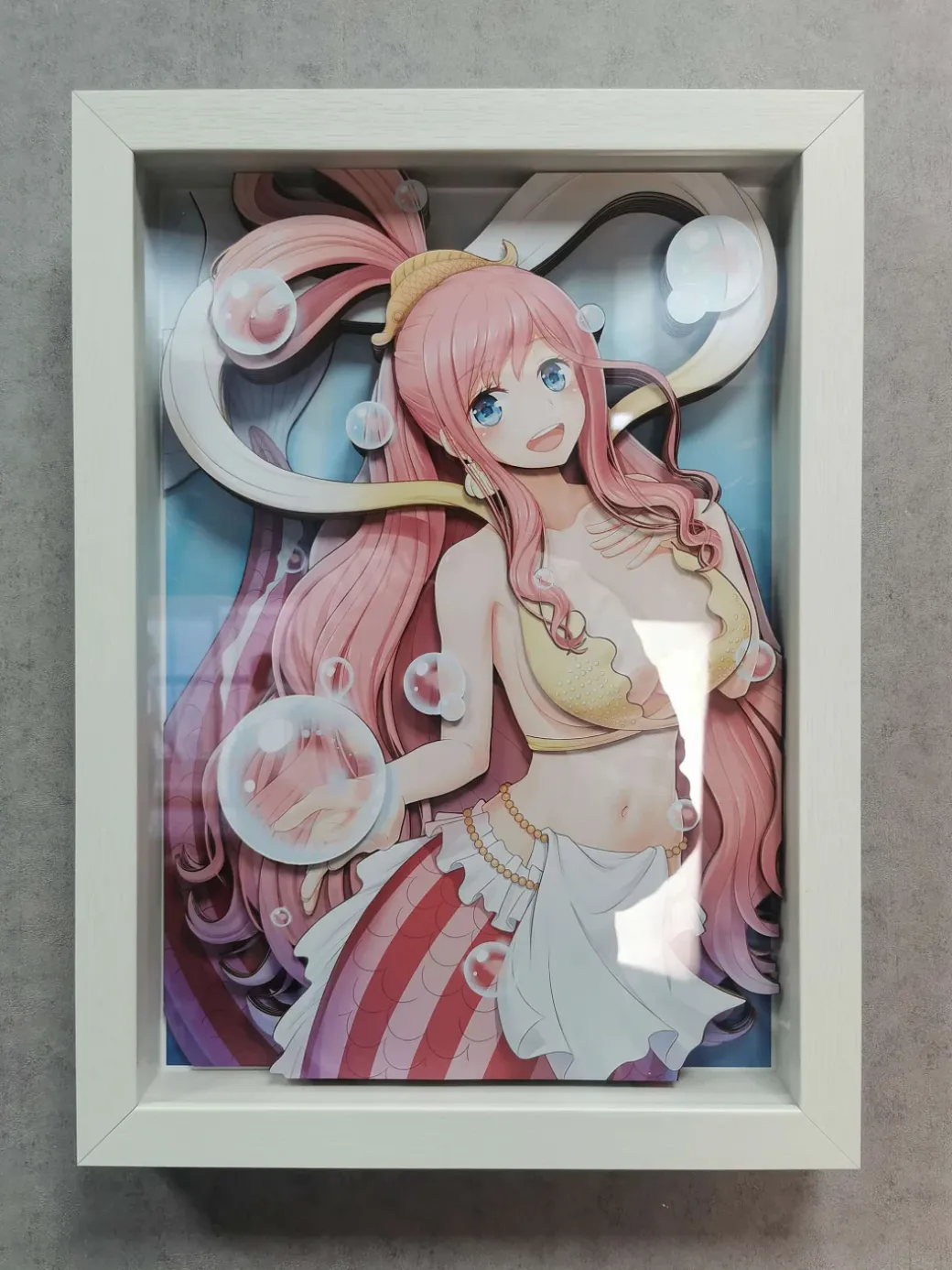 DSMG-002 Detachable Shirahoshi 3D Decorative Painting - ONE PIECE - Dorobou Neko Studio