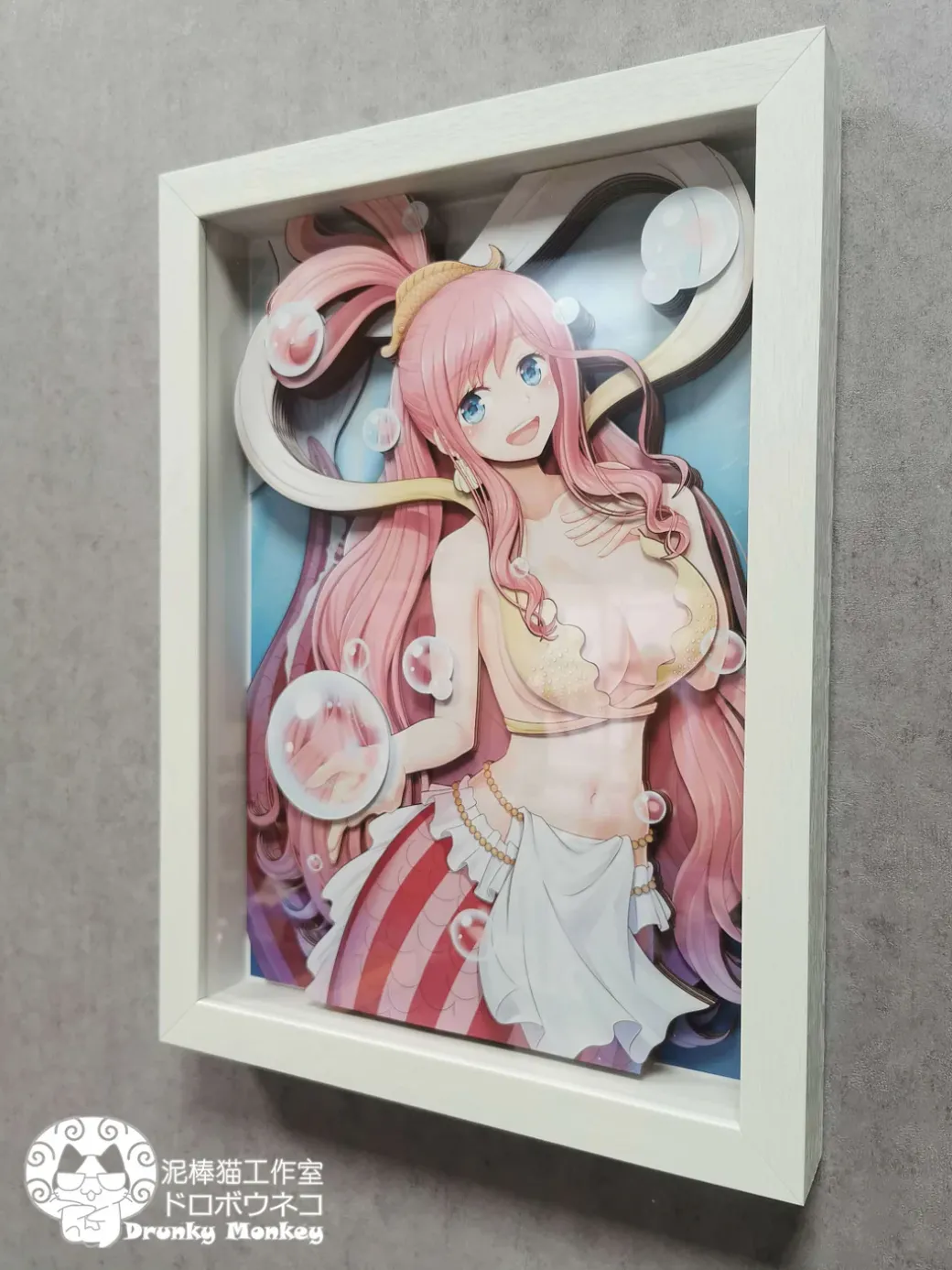 DSMG-002 Detachable Shirahoshi 3D Decorative Painting - ONE PIECE - Dorobou Neko Studio