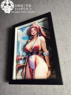 DSMG-011 Mai Shiranui 3D Decoration Painting - The King of Fighters - Dorobou Neko Studio