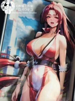 DSMG-011 Mai Shiranui 3D Decoration Painting - The King of Fighters - Dorobou Neko Studio