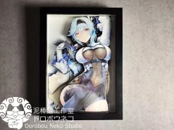 DSRL-005 Eula Lawrence Decoration Painting - Genshin Impact - Dorobou Neko Studio