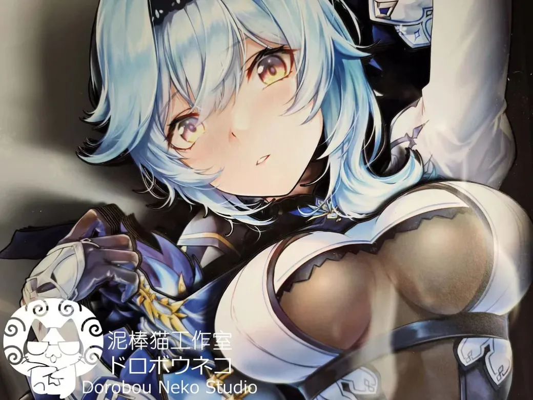 DSRL-005 Eula Lawrence Decoration Painting - Genshin Impact - Dorobou Neko Studio