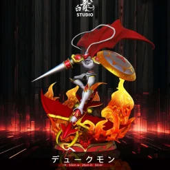 Dukemon with LED - Digimon Resin Statue - BaiLong Studio
