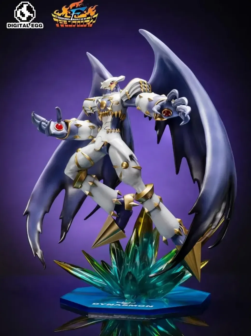 Dynasmon & Lord Knightmon - Digimon Resin Statue - DE Studio