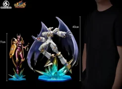 Dynasmon & Lord Knightmon - Digimon Resin Statue - DE Studio