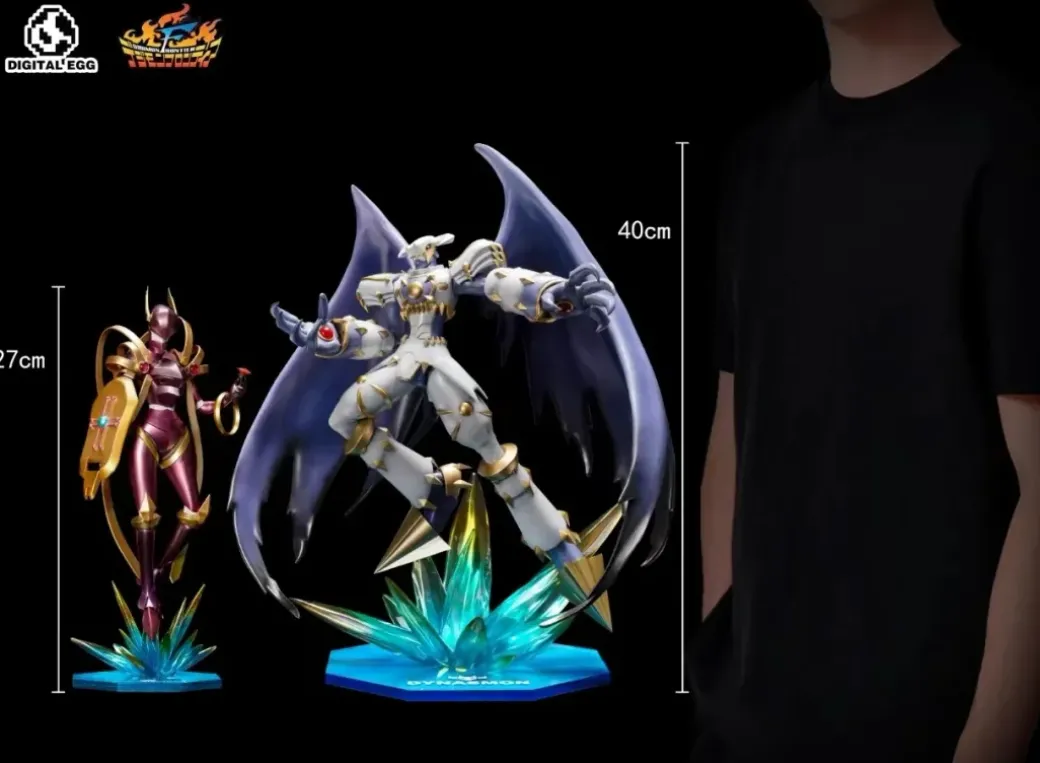 Dynasmon & Lord Knightmon - Digimon Resin Statue - DE Studio