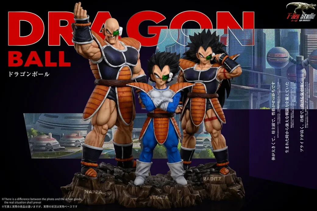 Earth Invasion Team - Dragon Ball Resin Statue - T-Rex Studios