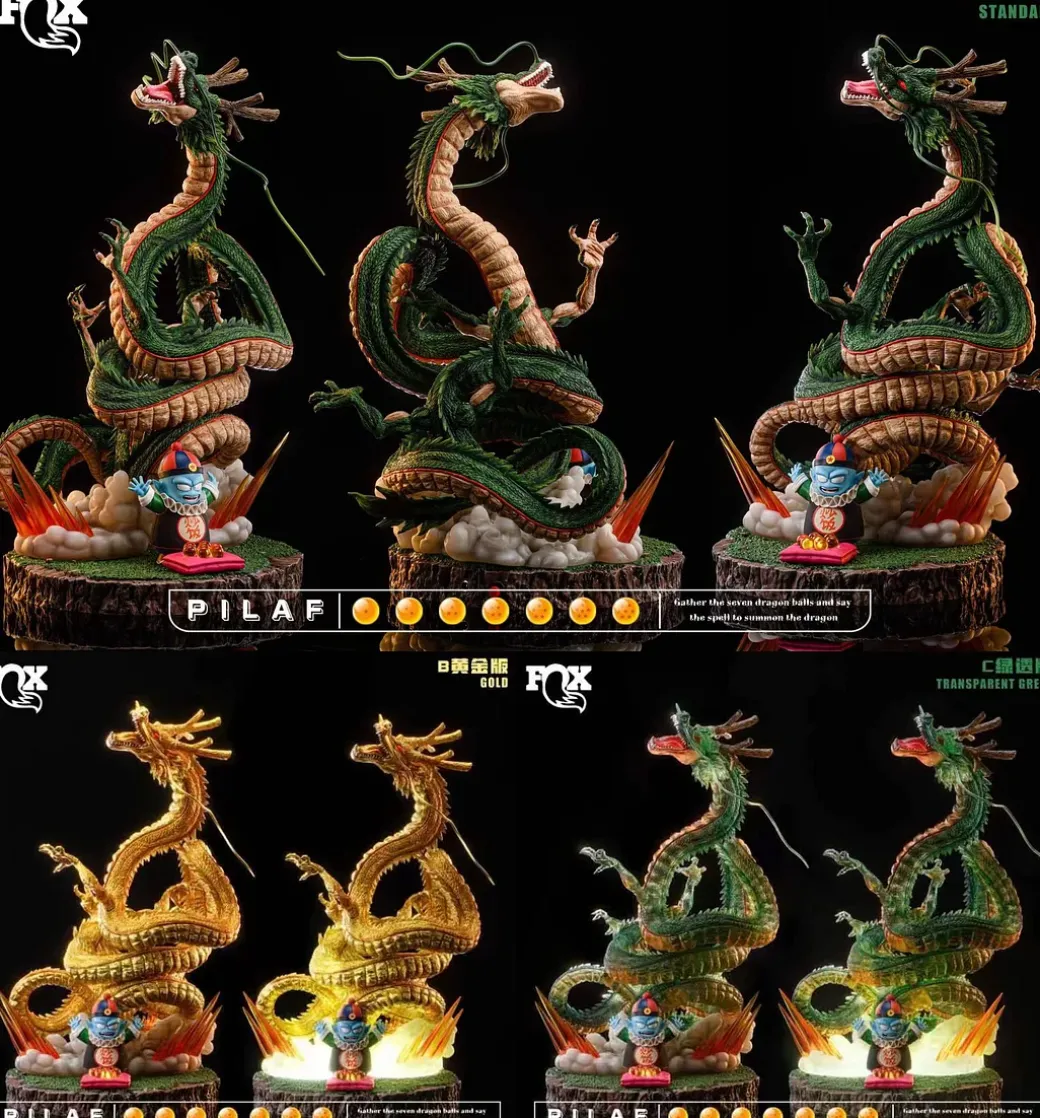 Earth Shenron & Emperor Pilaf - Dragon Ball Statue - FOX Studio