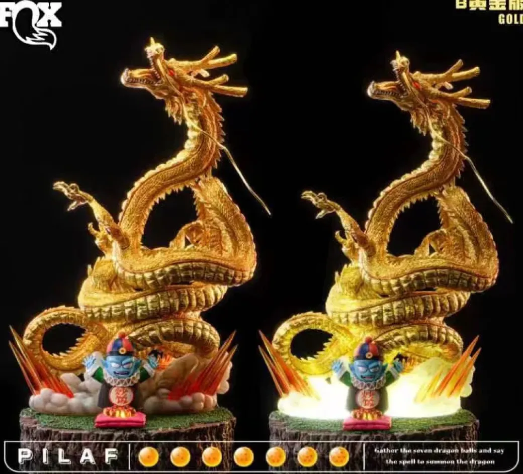 Earth Shenron & Emperor Pilaf - Dragon Ball Statue - FOX Studio