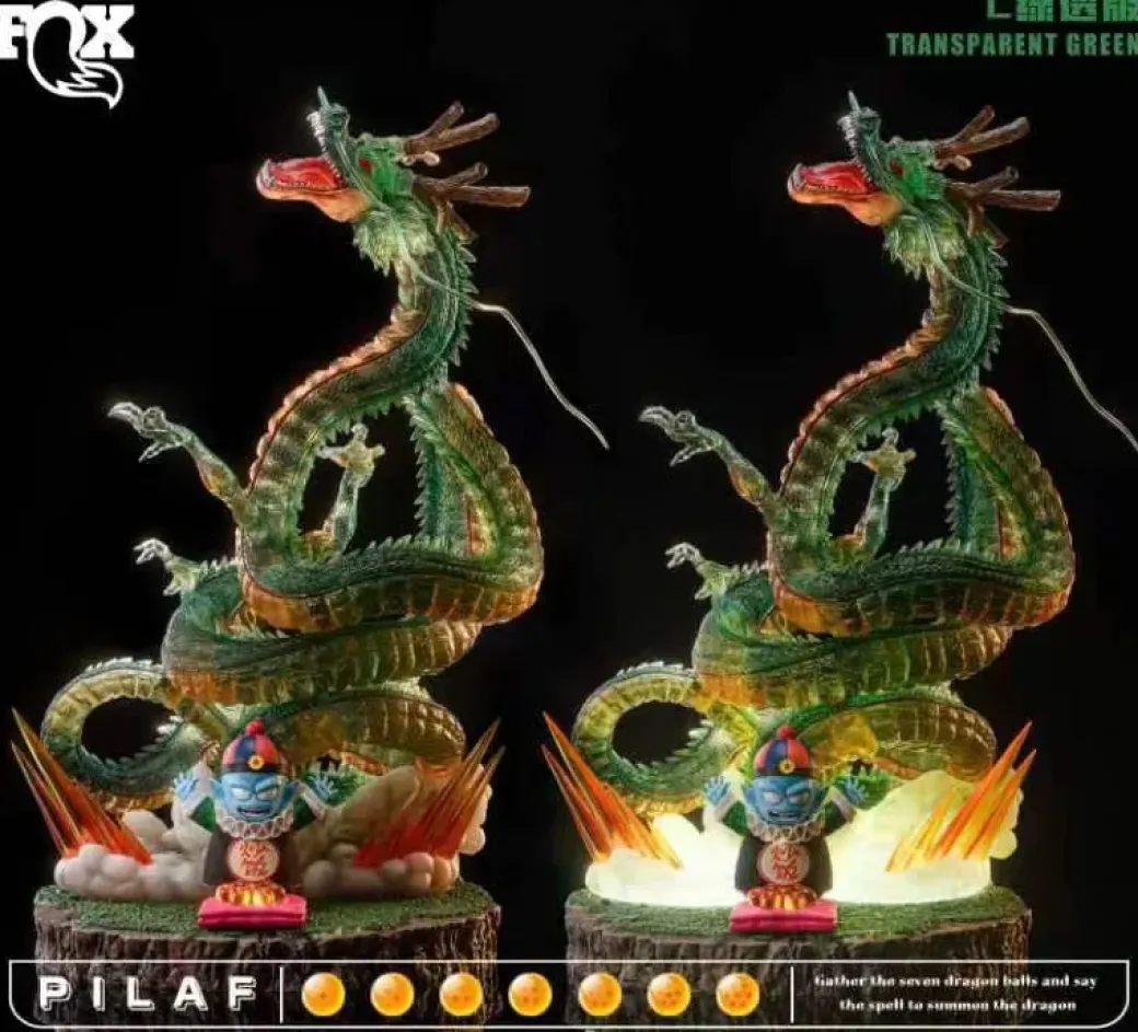 Earth Shenron & Emperor Pilaf - Dragon Ball Statue - FOX Studio
