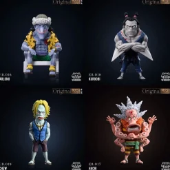 East Blue Saga Series 016 Arlong & 017 Hatchan & 018 Kuroobi & 019 Chew - ONE PIECE Statue - YZ Studios
